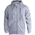 Urheilutakki Adult Hooded + Zipper Sweatshirt "keya" SWZ280, harmaa lisäkuva 8
